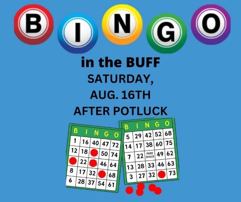 BINGO IN THE BUFF